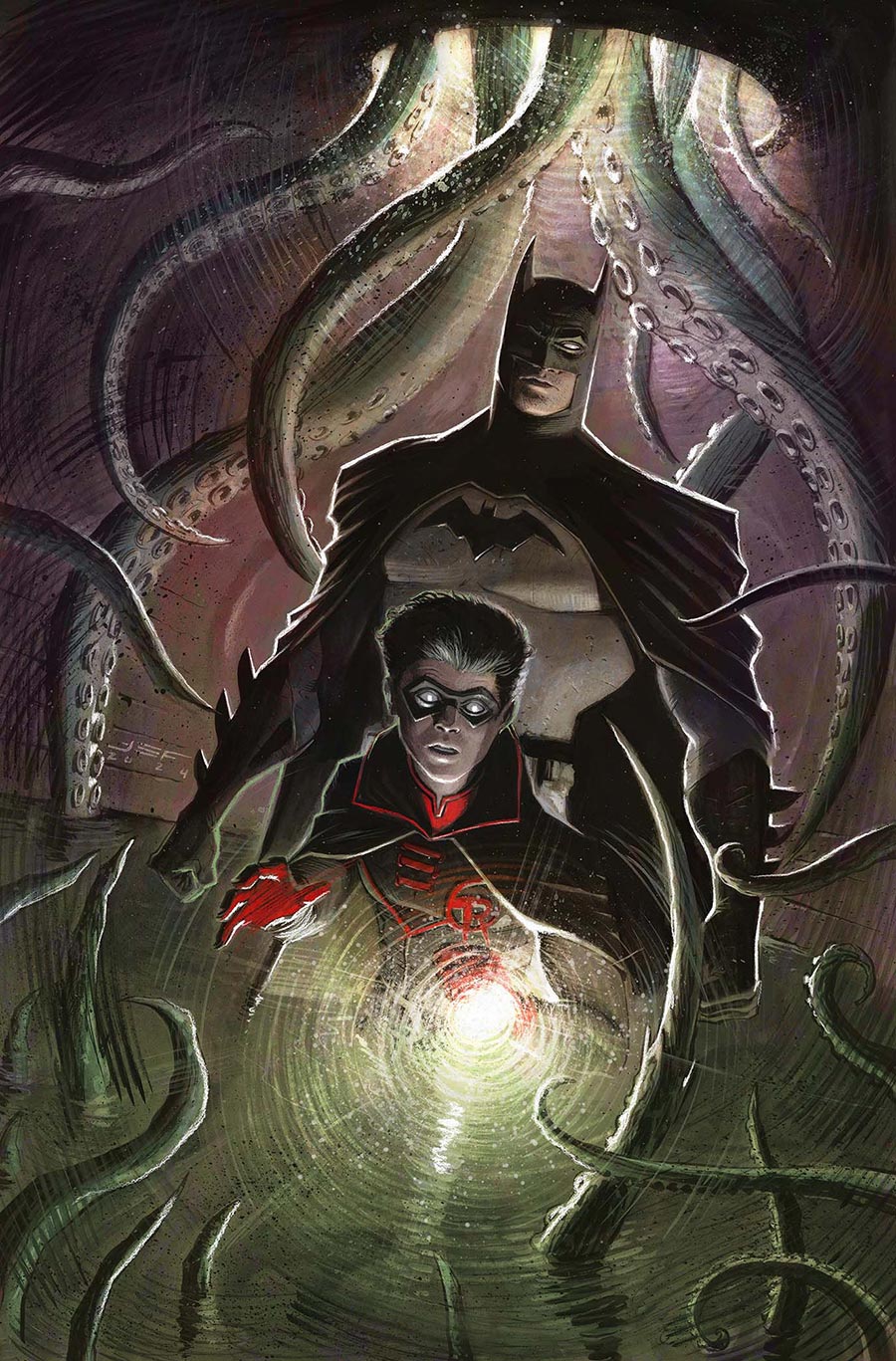 Batman And Robin Vol 3 #19 Cover B Variant Juan Ferreyra Card Stock Cover (DC All In)