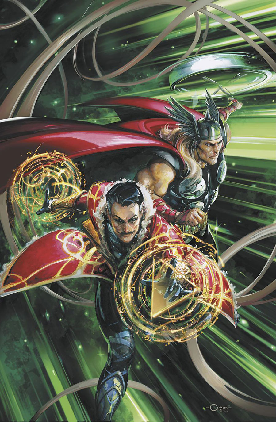 Doctor Strange Of Asgard #1 Cover G Incentive Clayton Crain Virgin Cover (One World Under Doom Tie-In)