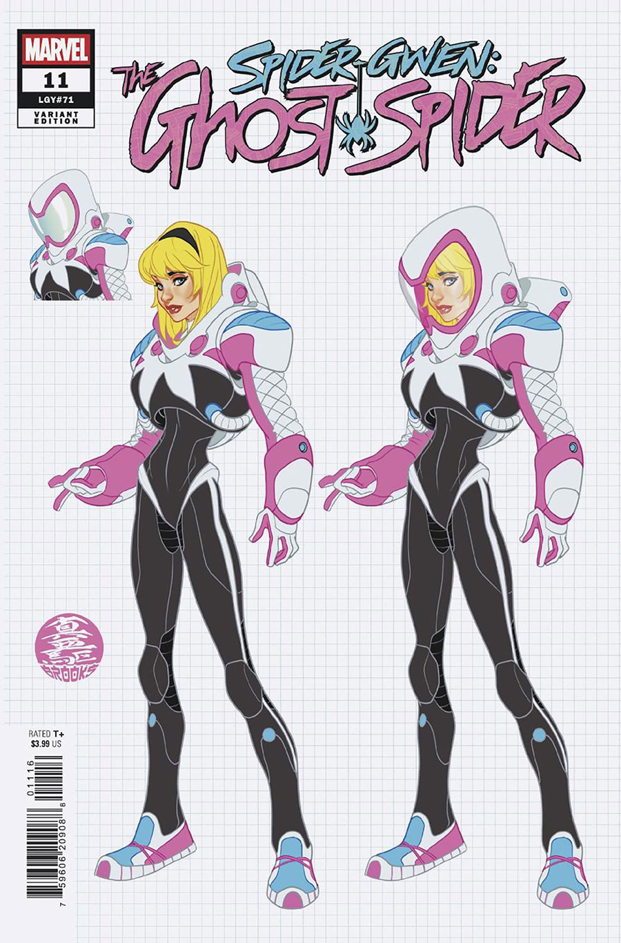 Spider-Gwen Ghost-Spider Vol 2 #11 Cover D Incentive Mark Brooks Design Variant Cover