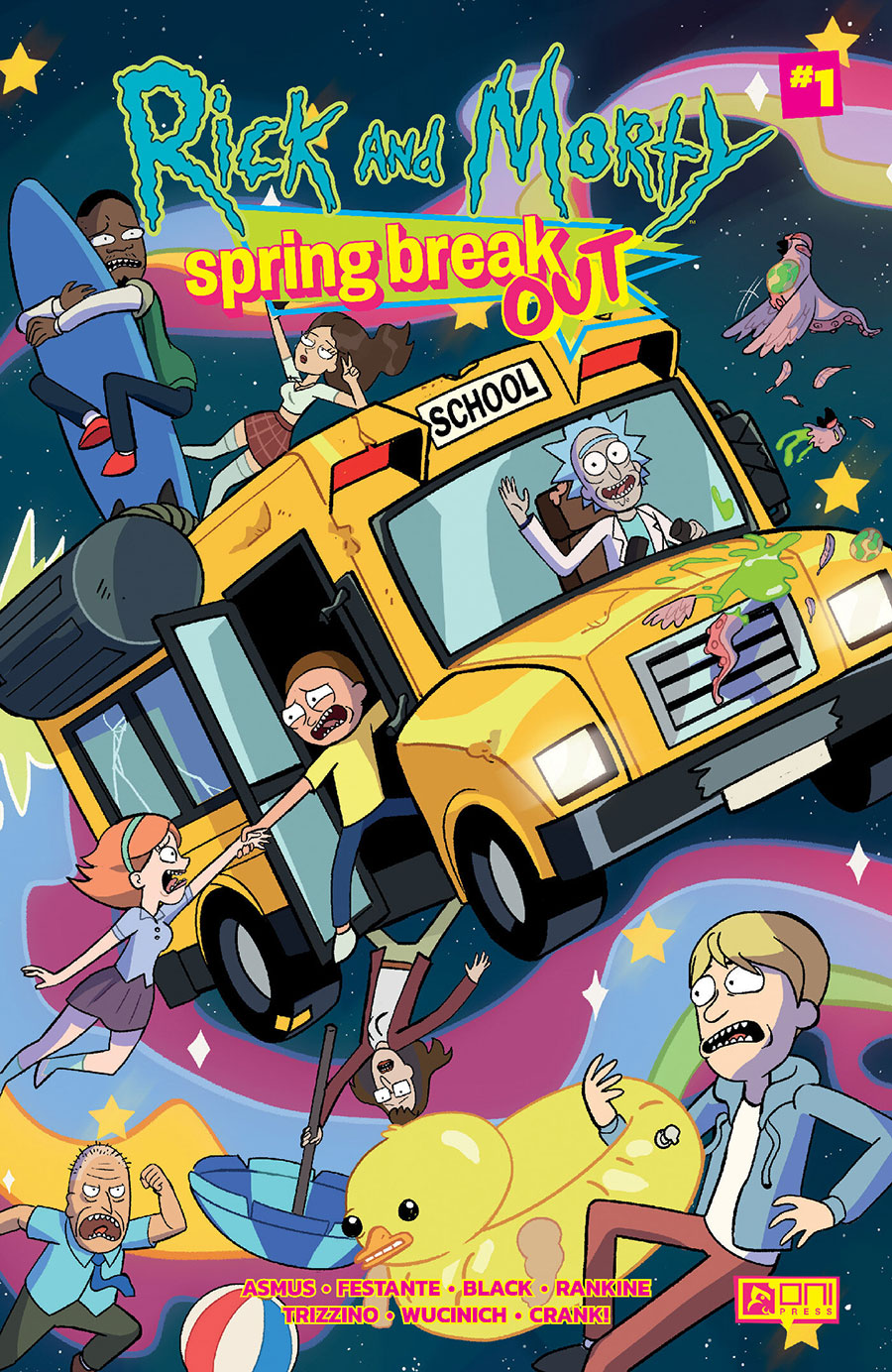 Rick And Morty Spring Break Out #1 (One Shot) Cover C Incentive Priscilla Tramontano Variant Cover