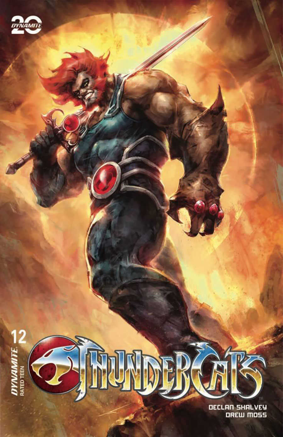 Thundercats Vol 3 #12 Cover Z-E Incentive Ivan Tao Foil Cover