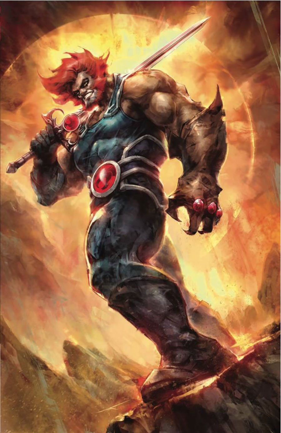 Thundercats Vol 3 #12 Cover Z-H Incentive Ivan Tao Foil Virgin Cover