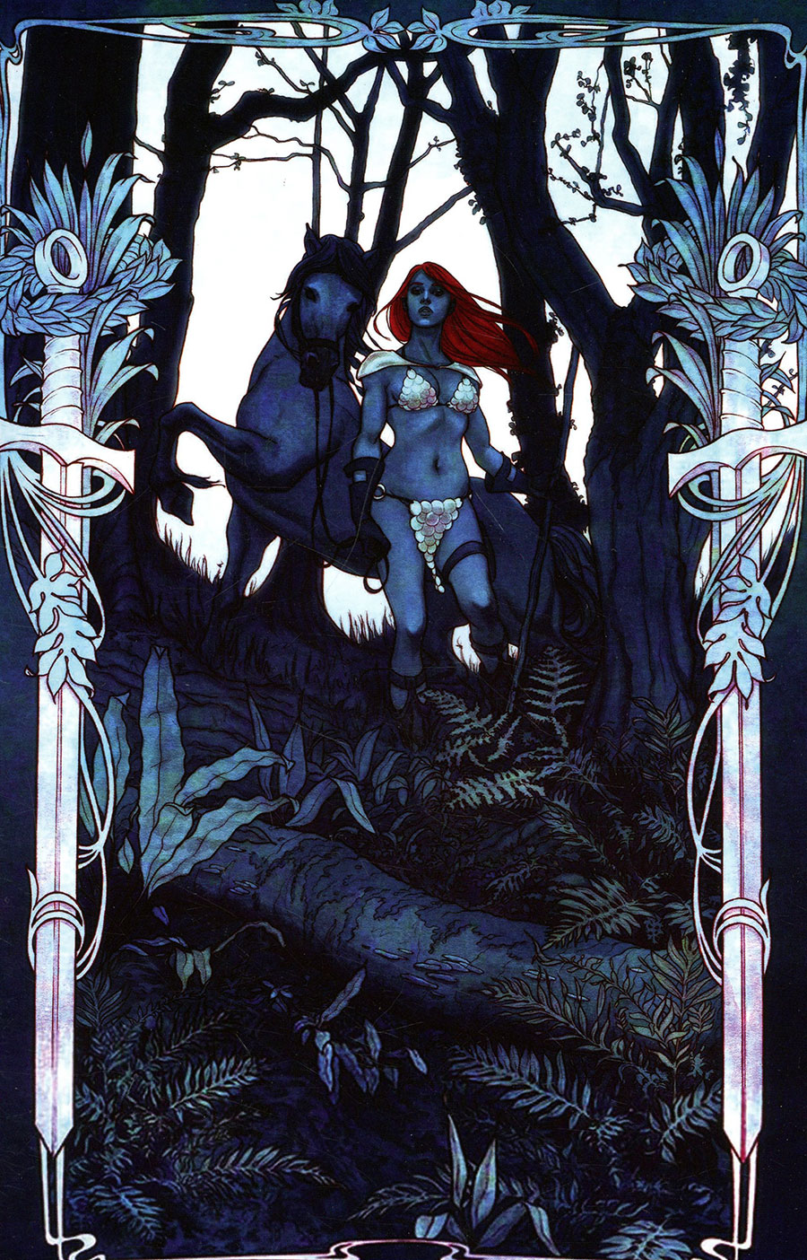 Red Sonja Vol 10 #18 Cover Q Incentive Jenny Frison Virgin Cover