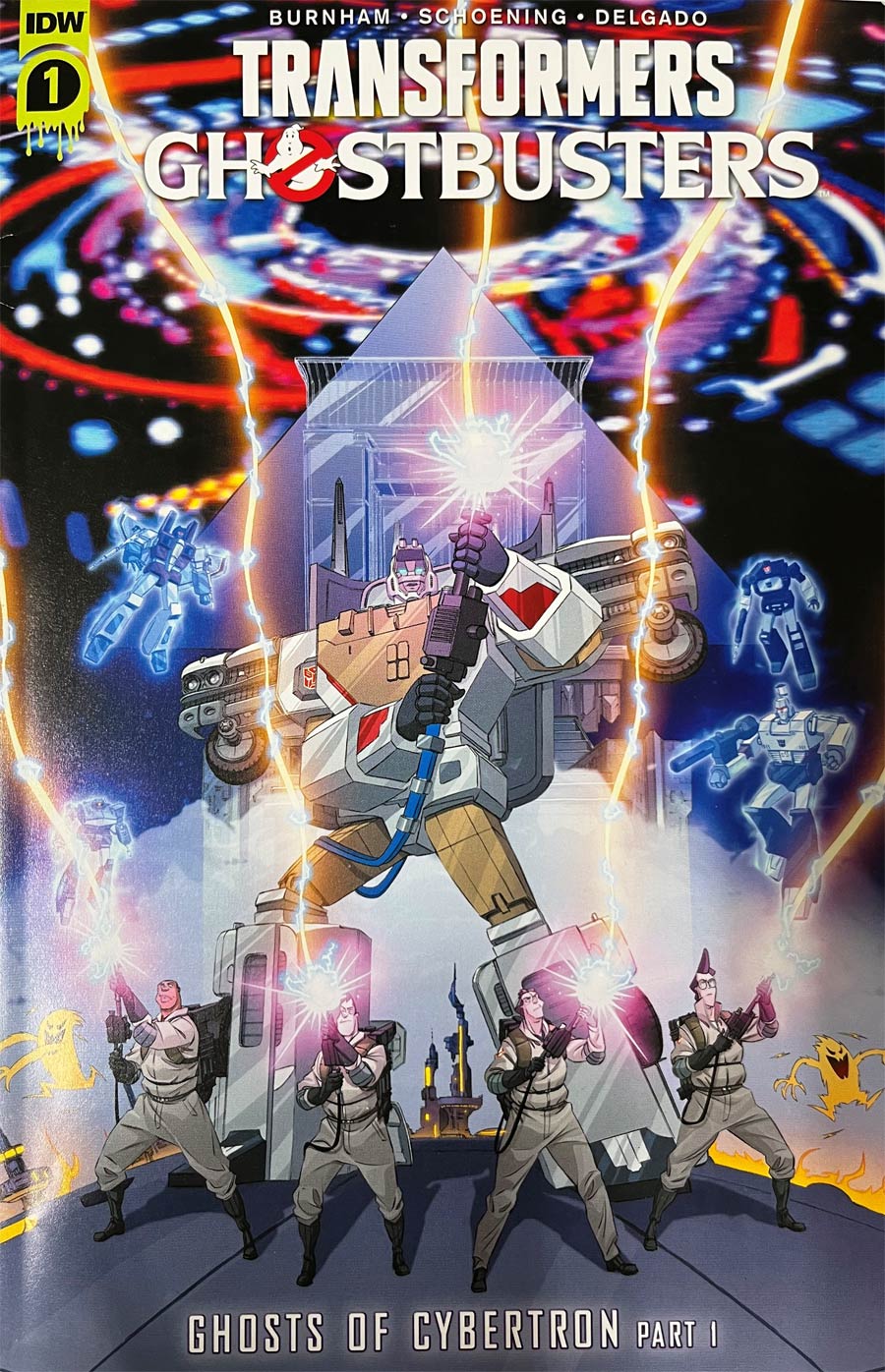 Transformers Ghostbusters #1 Cover F Hasbro Exclusive Variant Cover