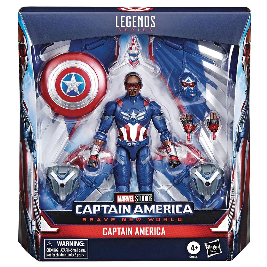 Marvel Legends Captain America Brave New World Captain America Action Figure