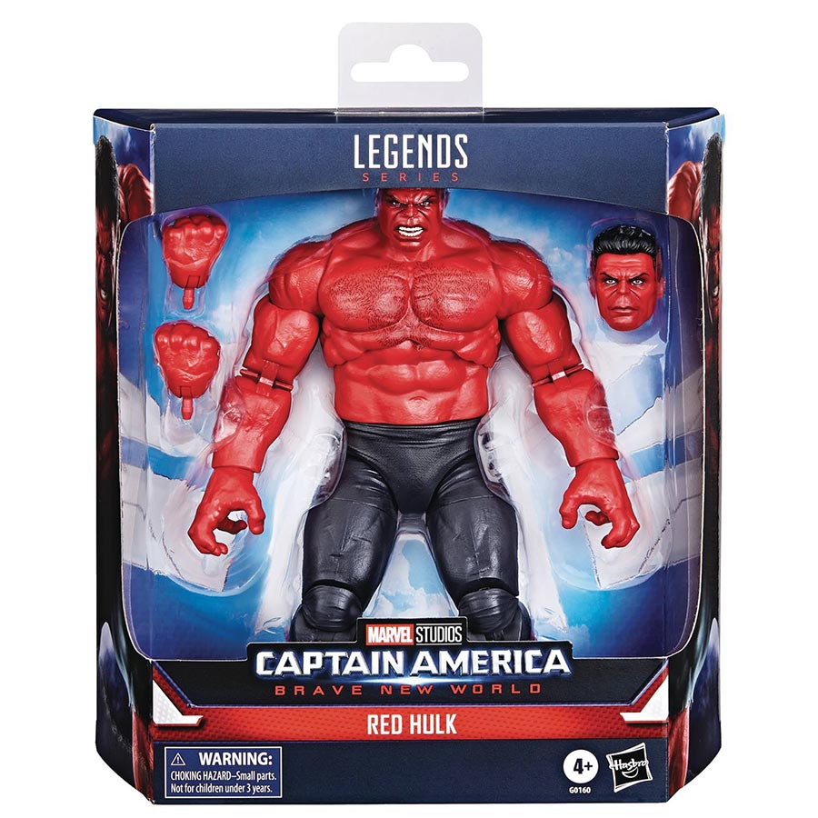 Marvel Legends Captain America Brave New World Red Hulk Action Figure