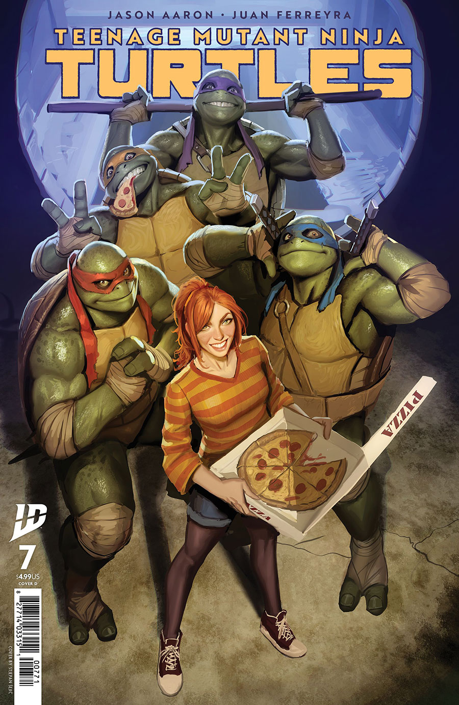 Teenage Mutant Ninja Turtles Vol 6 #7 Cover D Variant Stjepan Sejic Cover