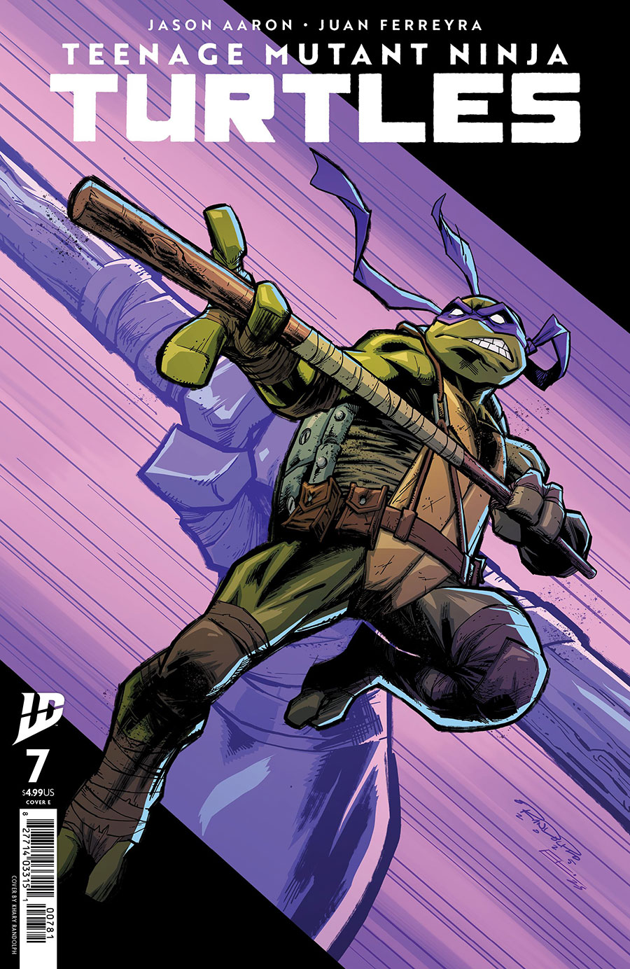 Teenage Mutant Ninja Turtles Vol 6 #7 Cover E Variant Khary Randolph Cover