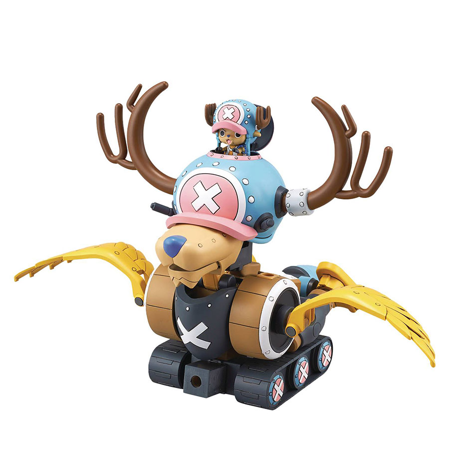 One Piece Best Mecha Collection Set - Chopper Robot Kit #1 & #2 Chopper Tank & Chopper Wing