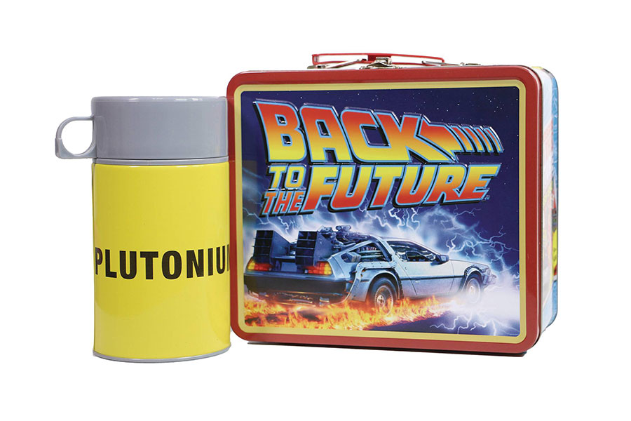 Back To The Future Previews Exclusive Lunch Box With Beverage Container