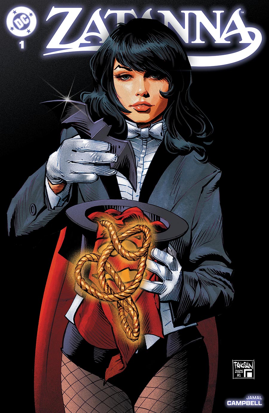 Zatanna Vol 3 #1  Midtown Exclusive Dan Panosian Variant Cover (DC All In)