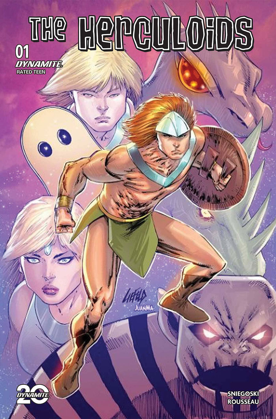 Herculoids #1 Cover Z-A Variant Rob Liefeld Cover