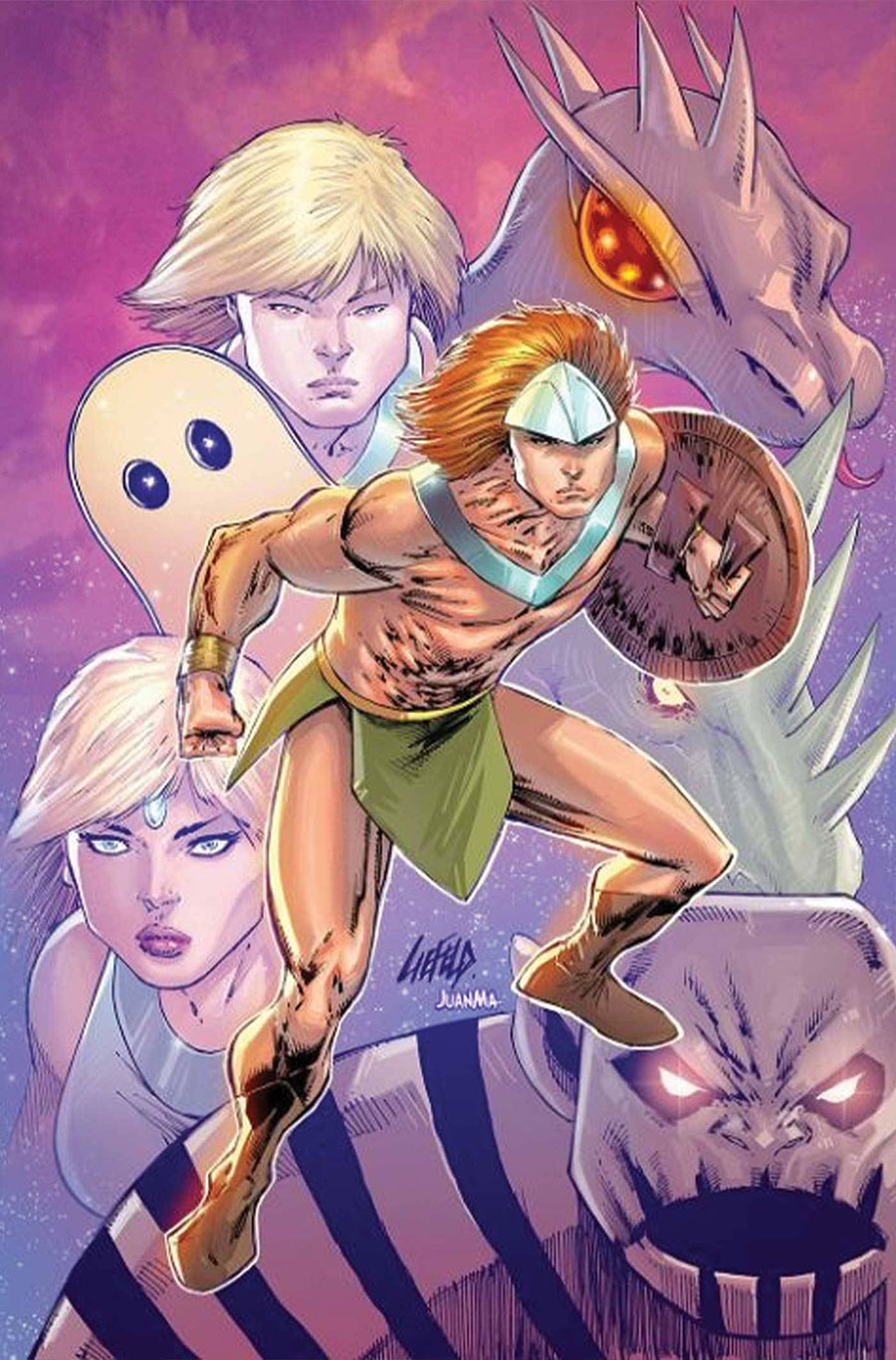 Herculoids #1 Cover Z-D Variant Rob Liefeld Foil Virgin Cover