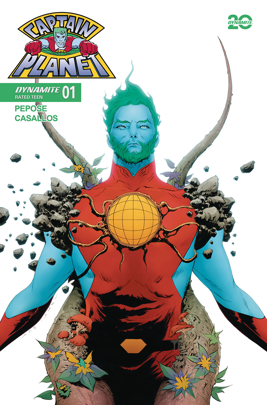 Captain Planet #1 Cover B Variant Jae Lee & June Chung Cover