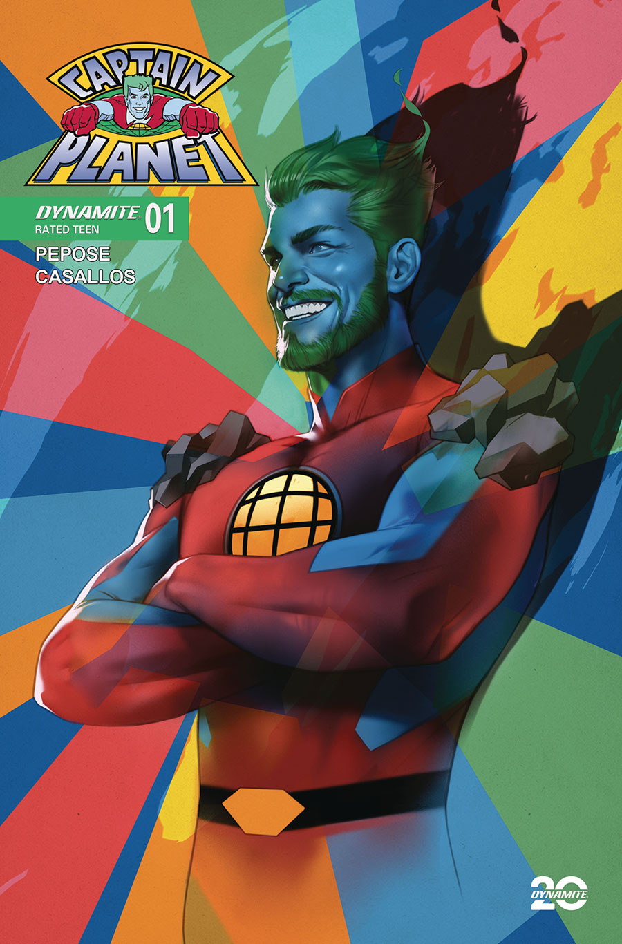 Captain Planet #1 Cover D Variant Ben Oliver Cover