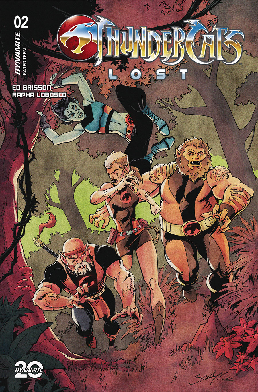 Thundercats Lost #2 Cover D Variant Mark Bagley Cover