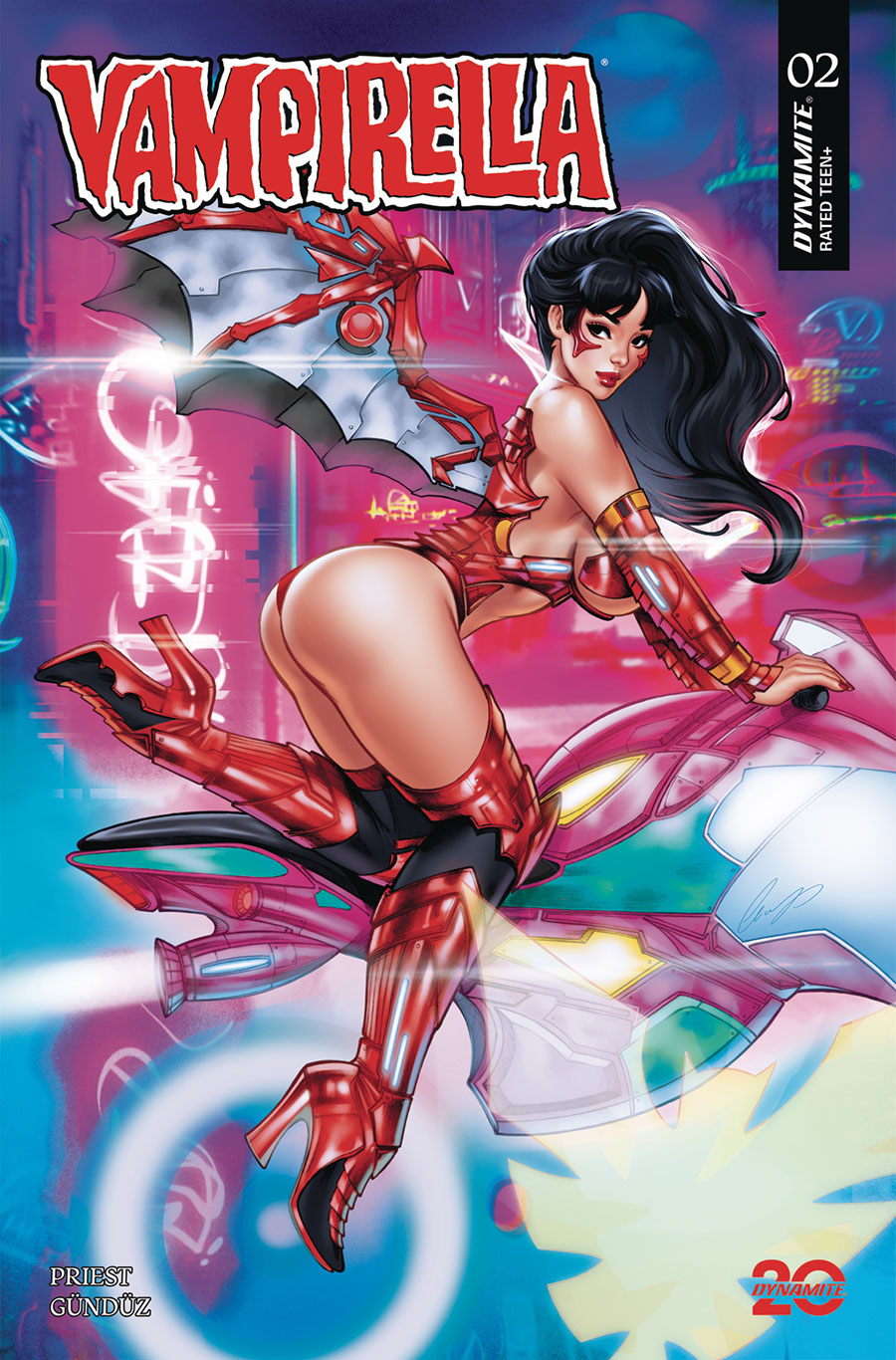 Vampirella Vol 9 #2 Cover D Variant Elias Chatzoudis Cover