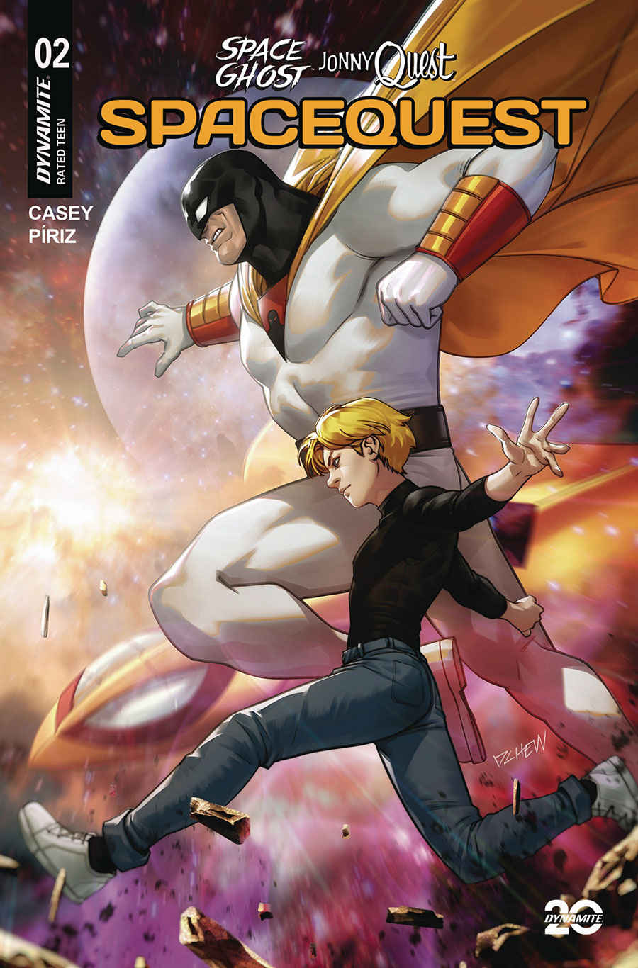 Space Ghost Jonny Quest SpaceQuest #2 Cover C Variant Derrick Chew Cover