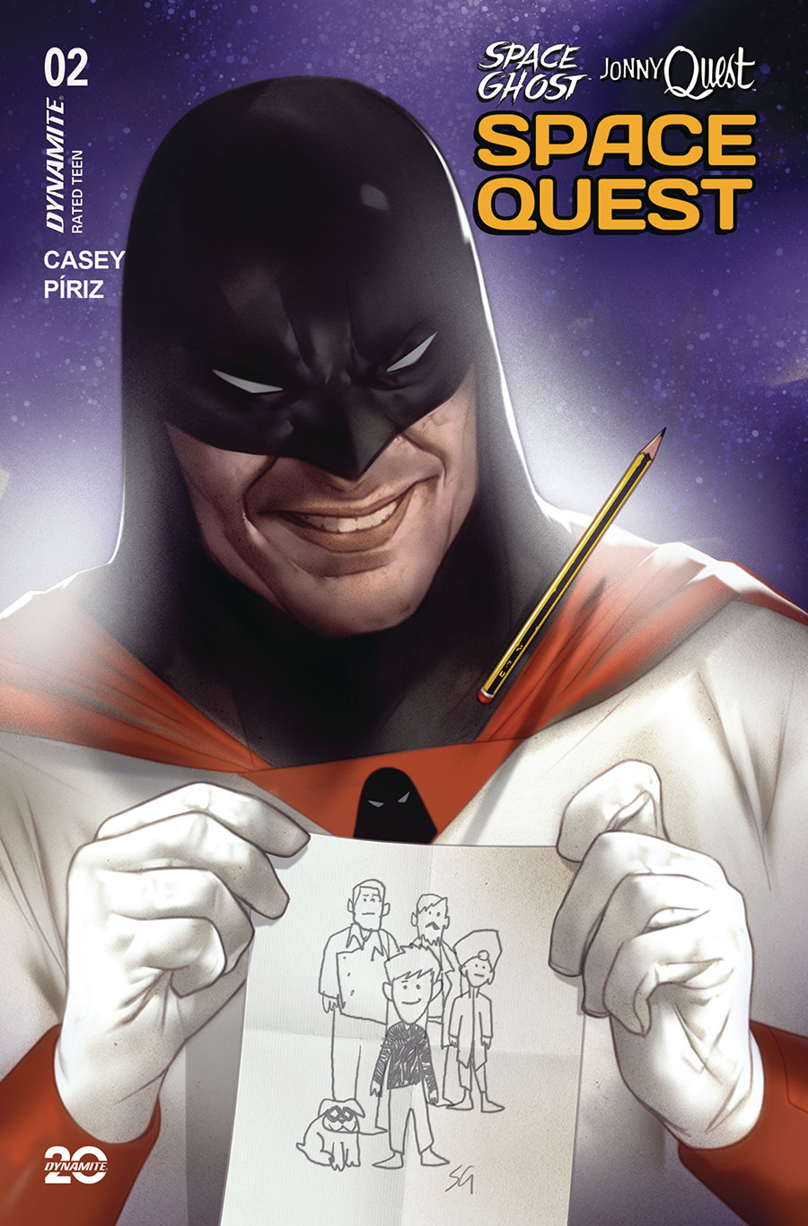 Space Ghost Jonny Quest SpaceQuest #2 Cover D Variant Ben Oliver Cover