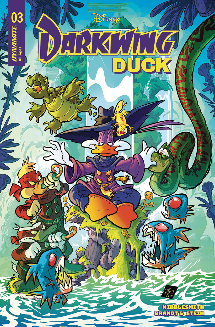 Darkwing Duck Vol 4 #3 Cover E Variant Ciro Cangialosi Cover