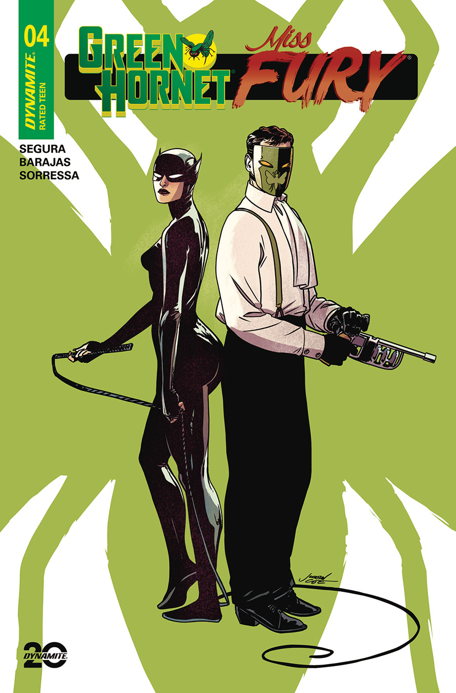 Green Hornet Miss Fury #4 Cover C Variant Jonathan Case Cover