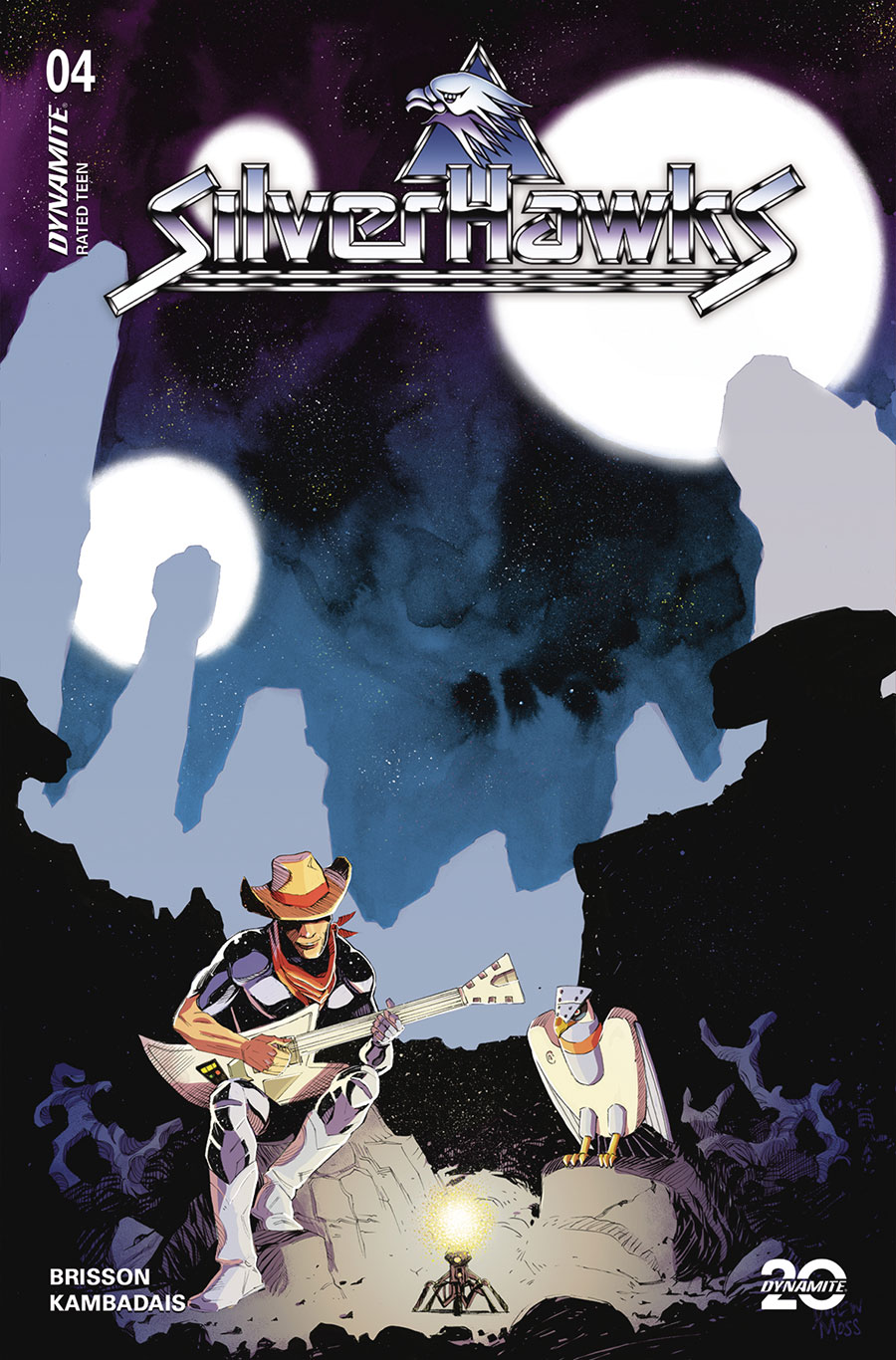 SilverHawks Vol 2 #4 Cover E Variant Drew Moss Cover