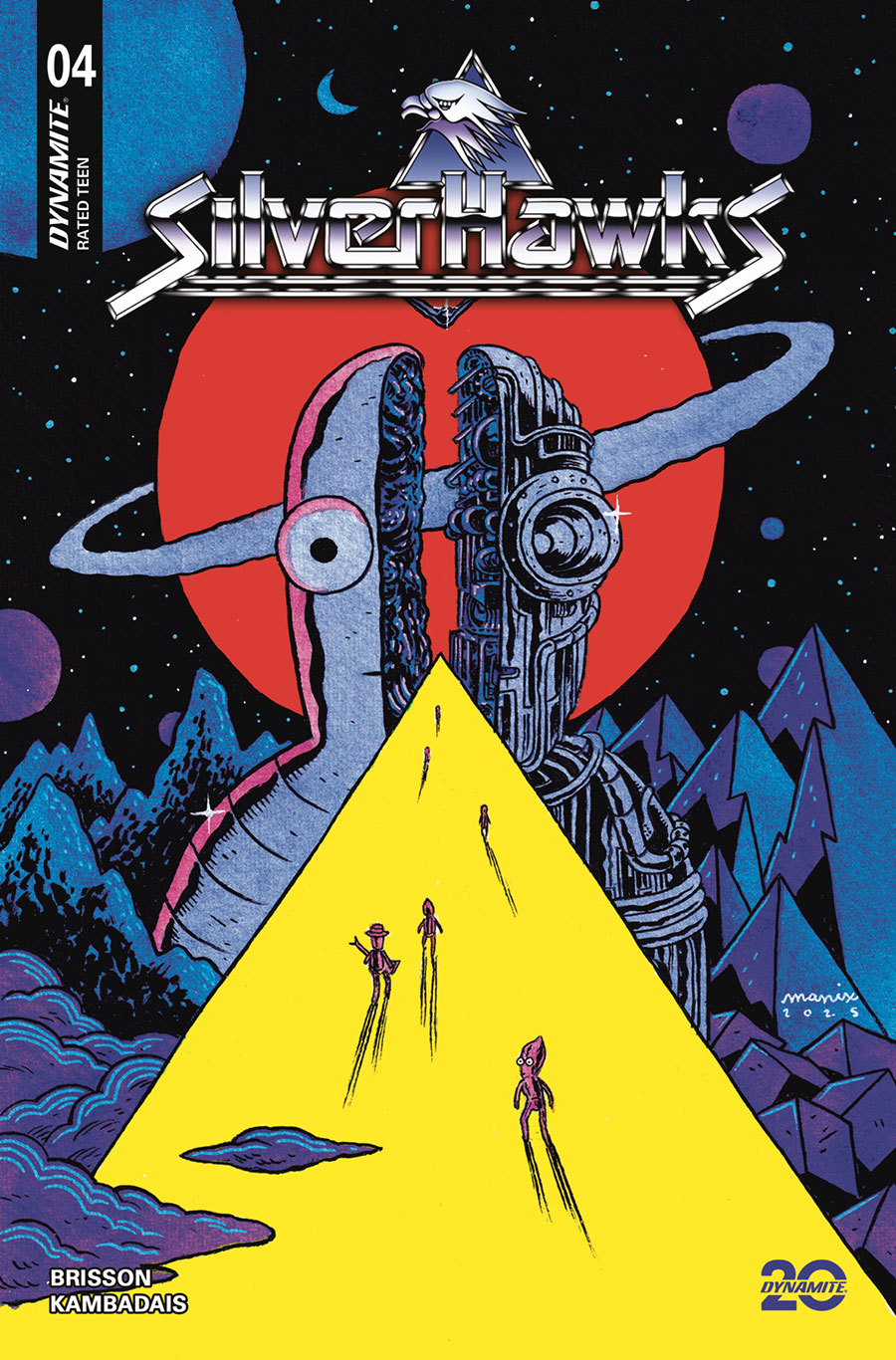 SilverHawks Vol 2 #4 Cover G Variant Manix Cover