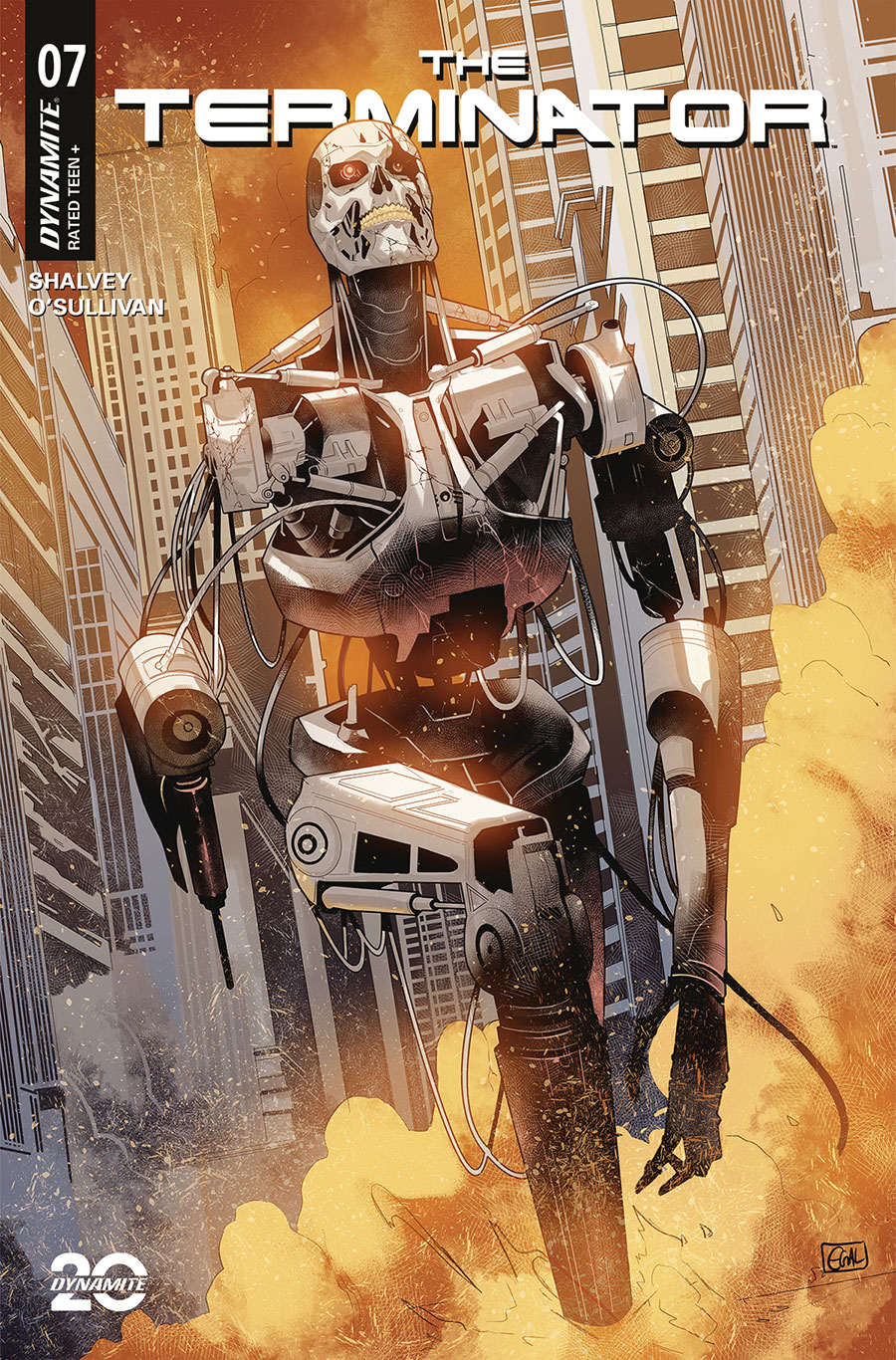 Terminator Vol 4 #7 Cover B Variant Edwin Galmon Cover