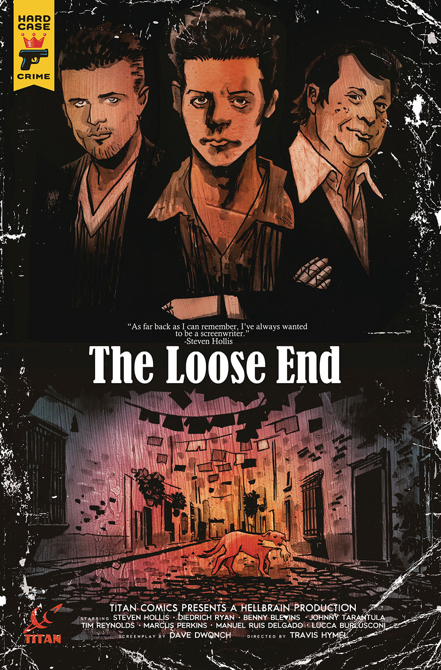 Hard Case Crime The Loose End #3 Cover B Variant Robert Hack Goodfellas Homage Cover