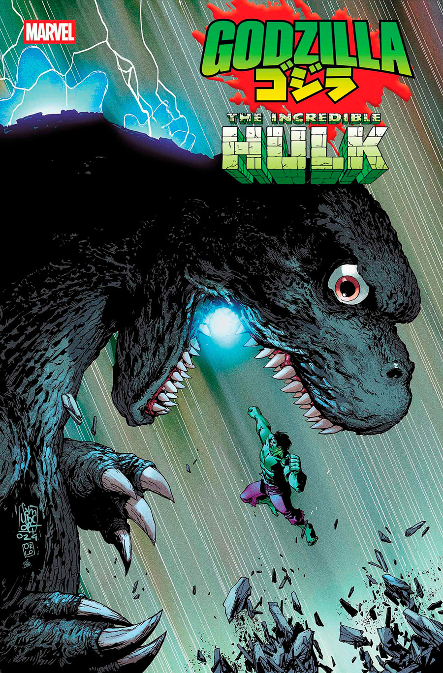 Godzilla vs Hulk #1 (One Shot) Cover A Regular Giuseppe Camuncoli Cover