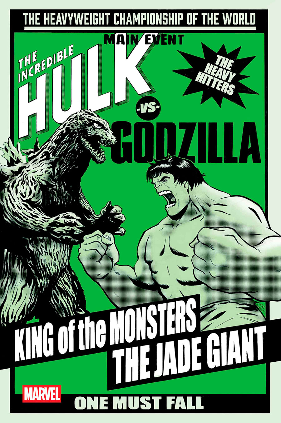 Godzilla vs Hulk #1 (One Shot) Cover B Variant Lee Garbett Versus Cover