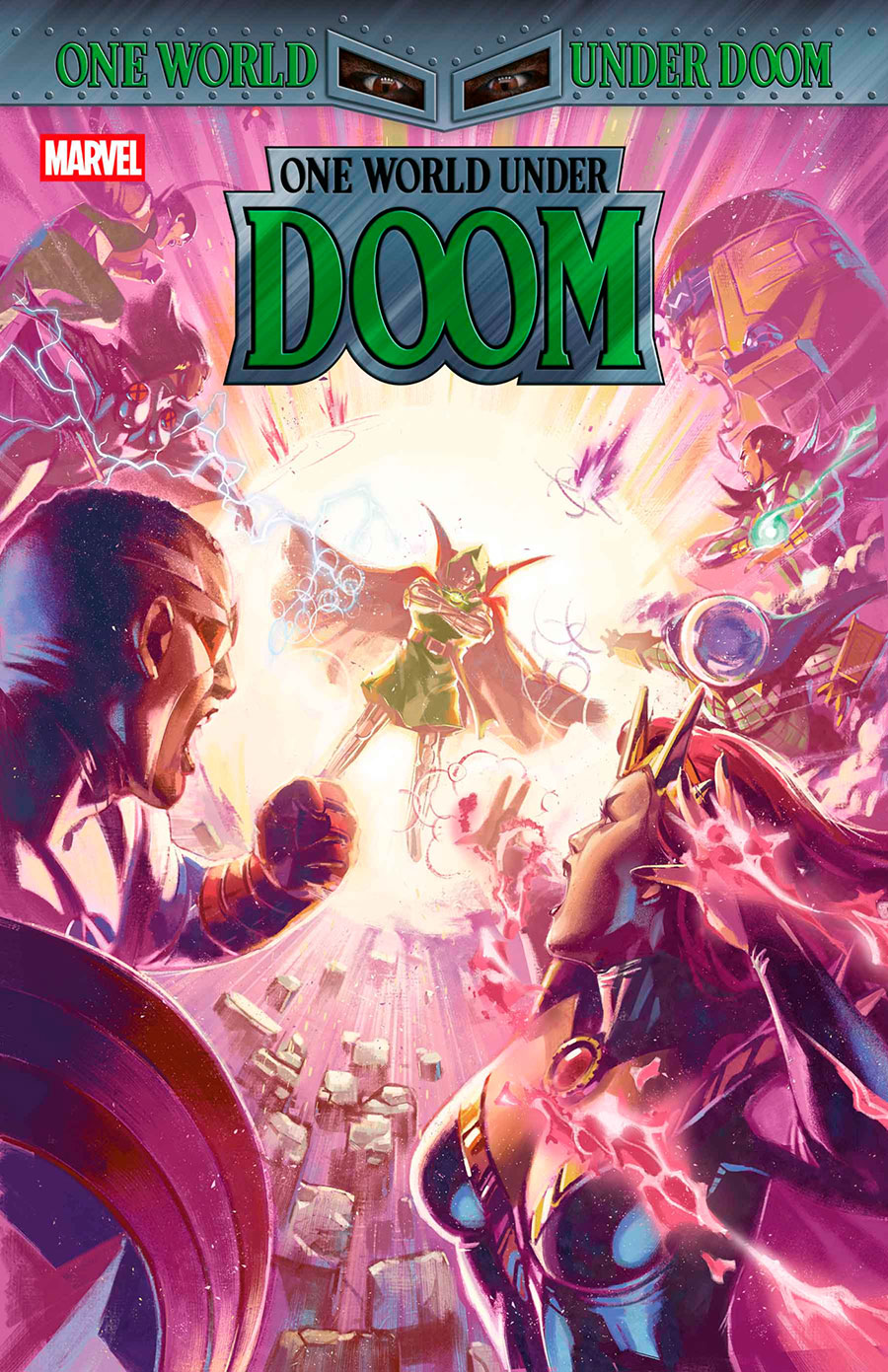 One World Under Doom #3 Cover A Regular Ben Harvey Cover