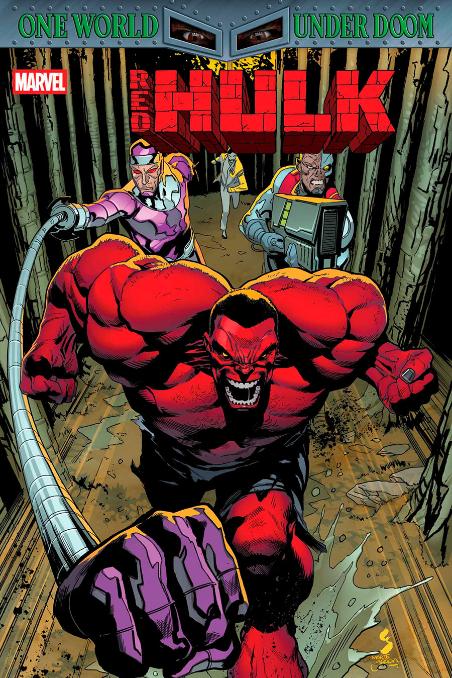 Red Hulk #3 Cover A Regular Geoff Shaw Cover (One World Under Doom Tie-In)