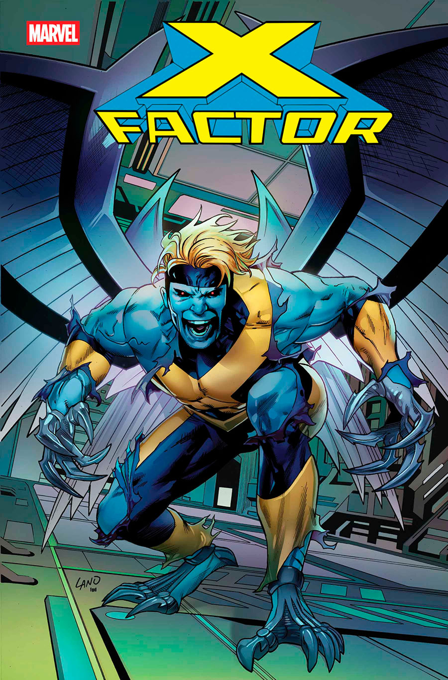 X-Factor Vol 5 #9 Cover A Regular Greg Land Cover