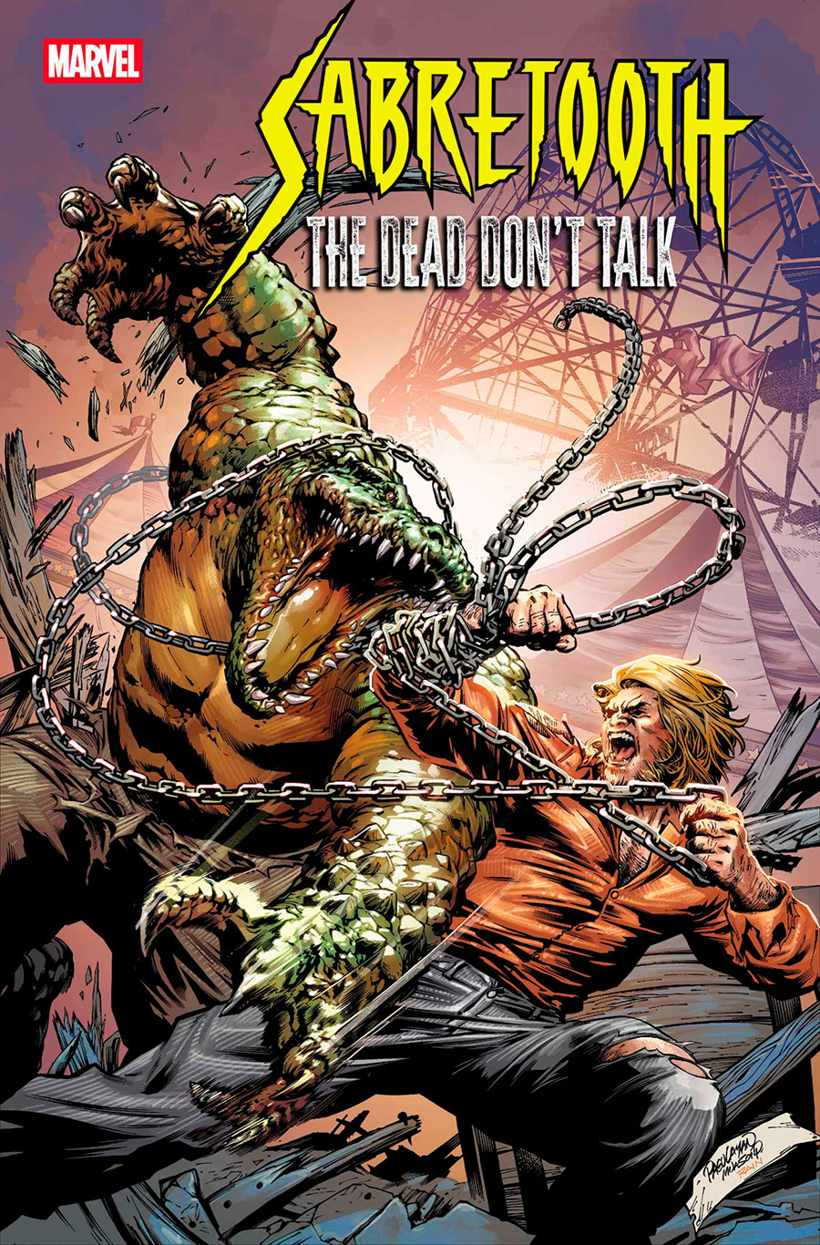 Sabretooth The Dead Dont Talk #5 Cover A Regular Carlo Pagulayan Cover