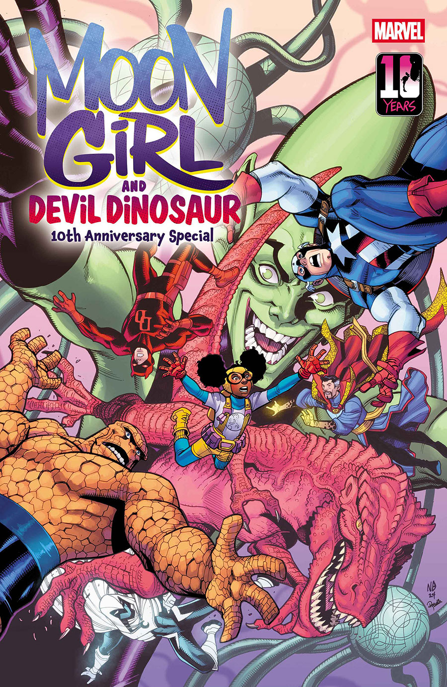 Moon Girl And Devil Dinosaur 10th Anniversary Special #1 (One Shot) Cover A Regular Nick Bradshaw Cover