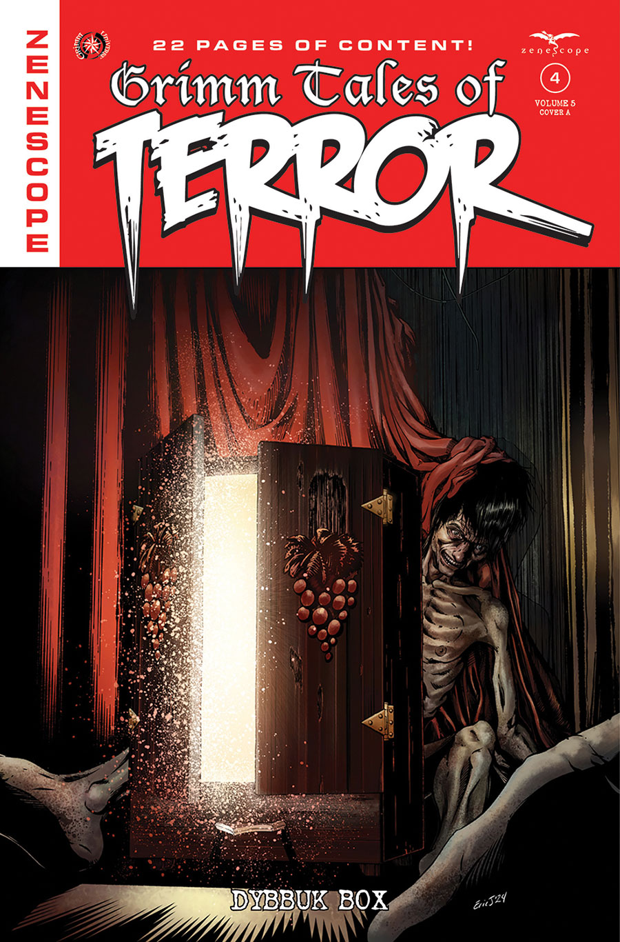 Grimm Fairy Tales Presents Grimm Tales Of Terror Vol 5 #4 Dybbuk Box Cover A Regular Eric J Cover