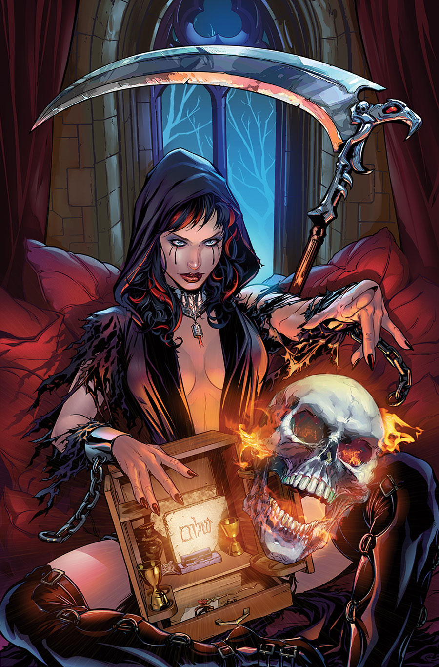 Grimm Fairy Tales Presents Grimm Tales Of Terror Vol 5 #4 Dybbuk Box Cover B Variant Riveiro Cover