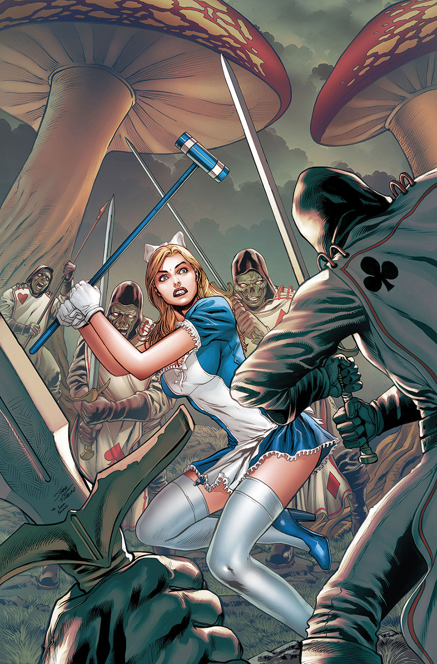 Grimm Fairy Tales Alice In Zombieland #1 (One Shot) Cover A Regular Igor Vitorino Cover