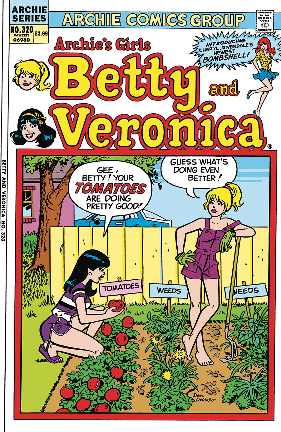 Archies Girls Betty And Veronica #320 Cover B Facsimile Ed