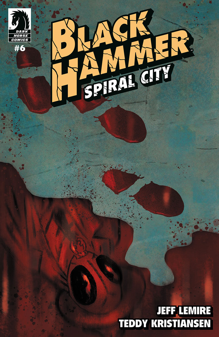 Black Hammer Spiral City #6 Cover A Regular Teddy H Kristiansen Cover