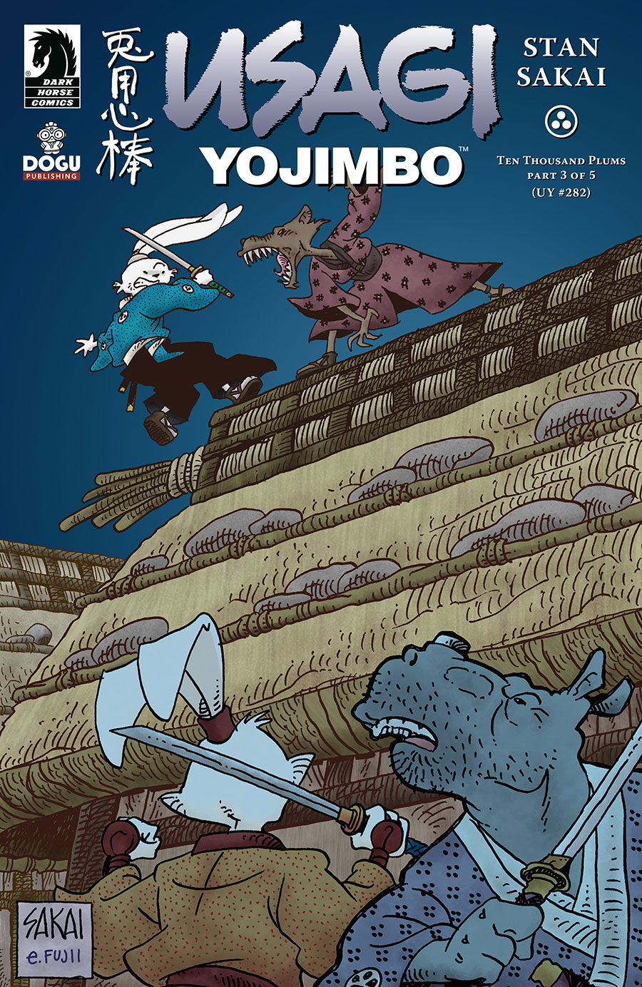 Usagi Yojimbo Ten Thousand Plums #3 Cover A Regular Stan Sakai Cover