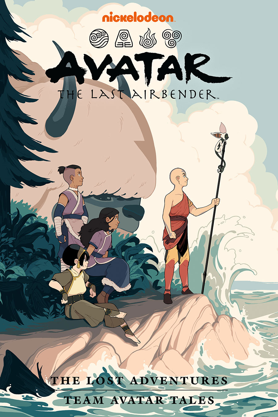 Avatar The Last Airbender The Lost Adventures And Team Avatar Tales Omnibus TP