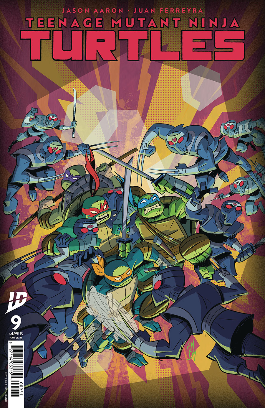 Teenage Mutant Ninja Turtles Vol 6 #9 Cover E Variant Cover