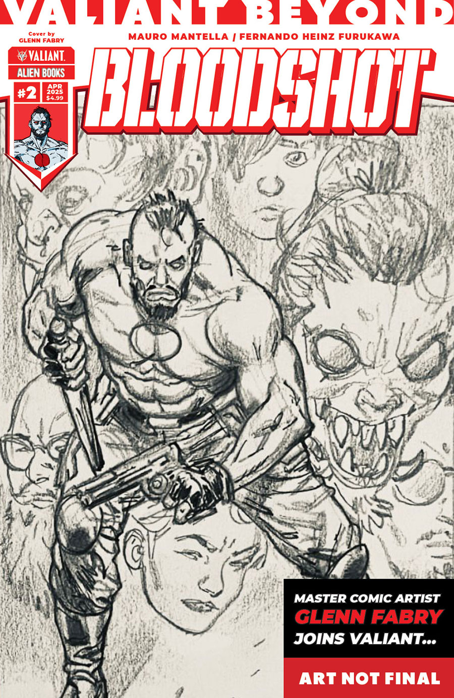 Valiant Beyond Bloodshot #2 Cover A Regular Glenn Fabry Cover