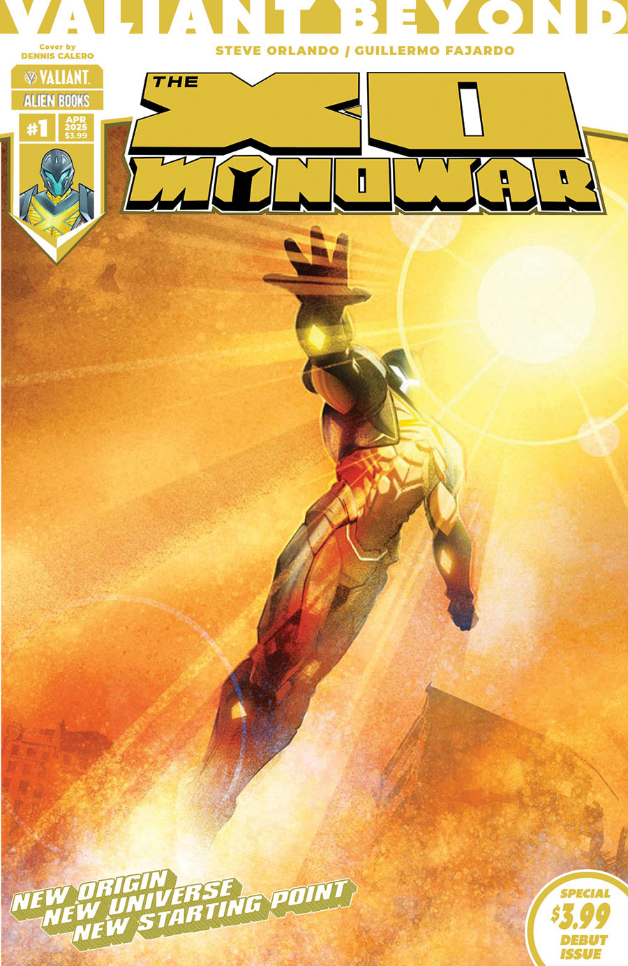 Valiant Beyond X-O Manowar #1 Cover C Variant Dennis Calero Connecting Cover