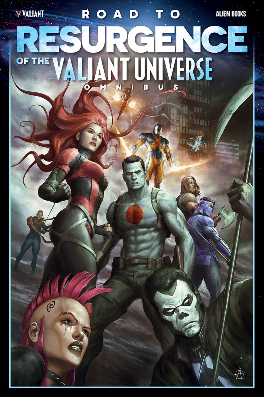 Road To Resurgence Of The Valiant Universe Omnibus TP