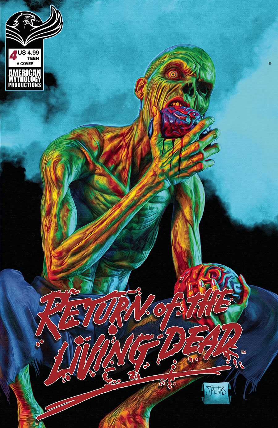 Return Of The Living Dead #4 Cover A Regular Mark Spears Painted Cover