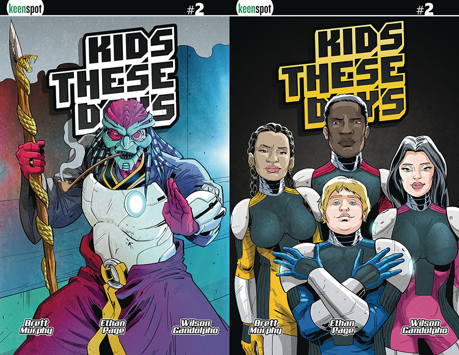 Kids These Days #2 Cover D Variant Wilson Gandolpho Holofoil Flip Cover