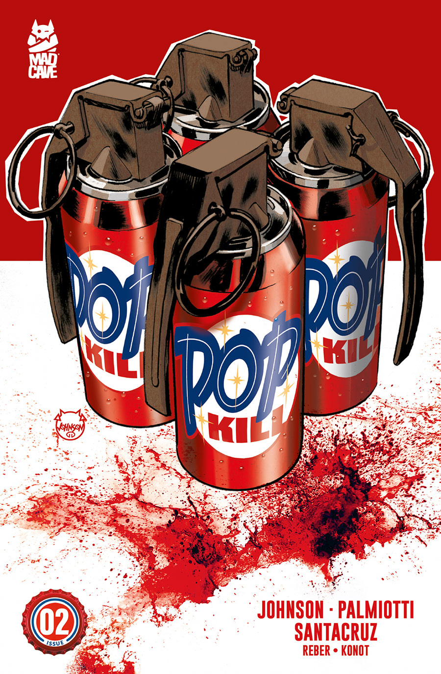 Pop Kill #2 Cover A Regular Dave Johnson Cover